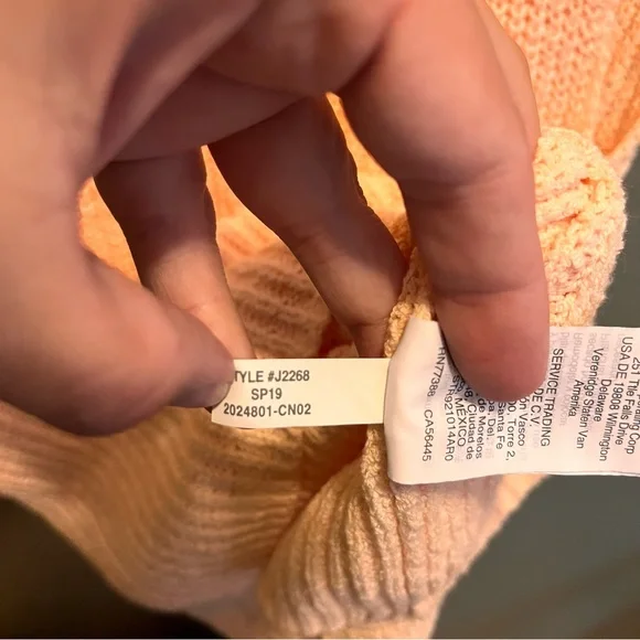 Madewell Monterey Sweater Vest Lucid Pink Knit V-Neck Tank Top - Picture 5 of 5